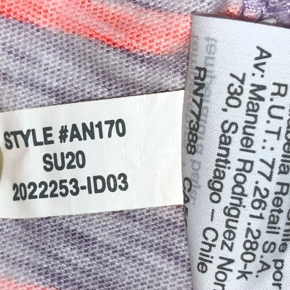 Crewcuts Purple and Pink Striped Tank Dress Size 4